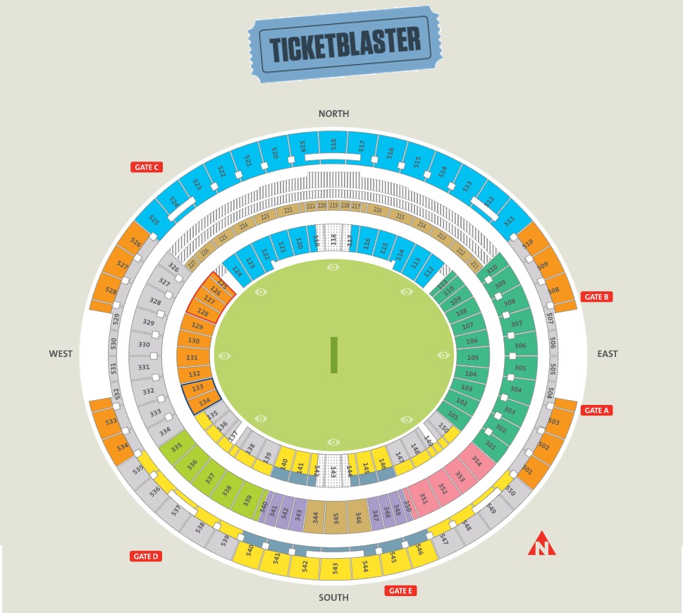 Sydney Sixers Seating Map | Brokeasshome.com