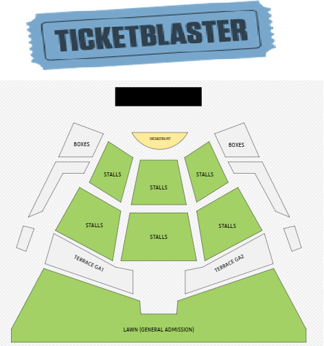 Sidney Myer Music Bowl Seating Chart